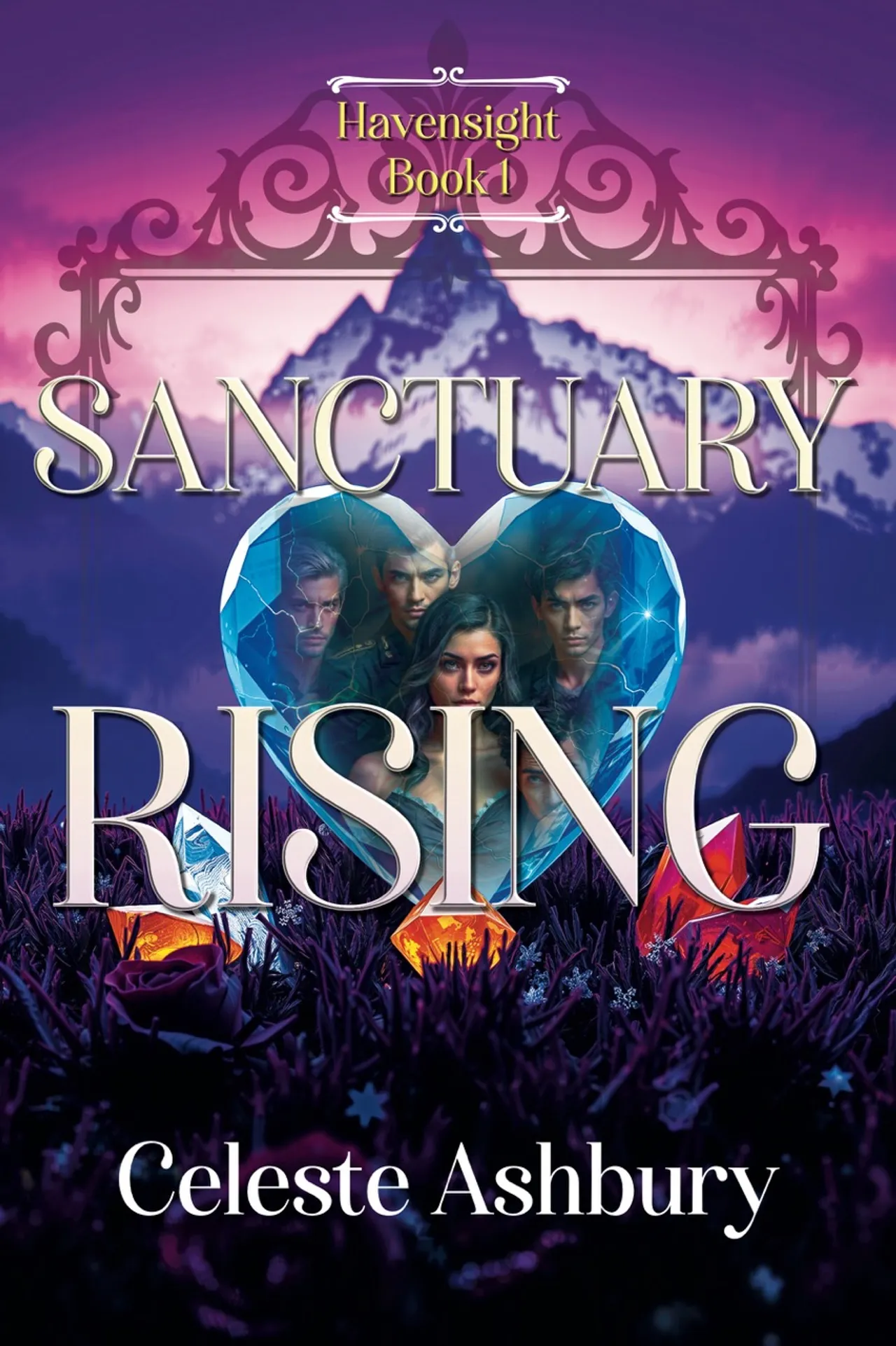 Book cover for Sanctuary Rising by Celeste Ashbury